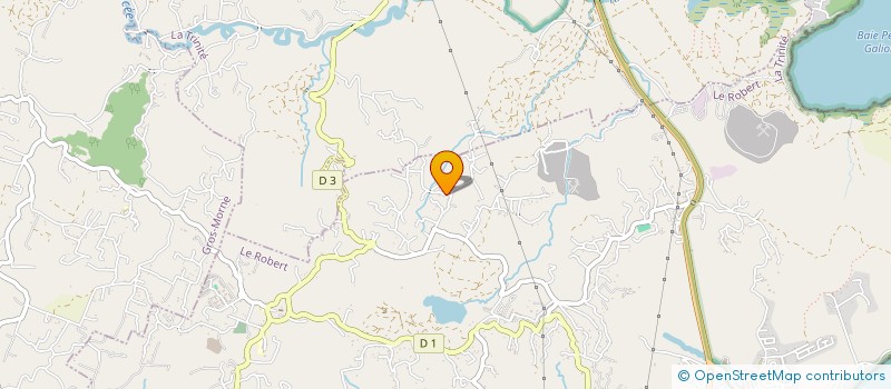 localisation de l'entreprise ETOILE DE CAFE ASSOCIATION USEP  LE ROBERT