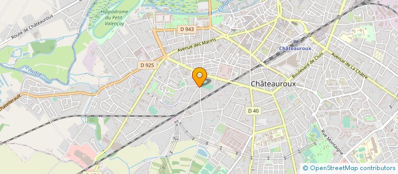 localisation de l'entreprise ETOILE DE CHATEAUROUX à CHATEAUROUX