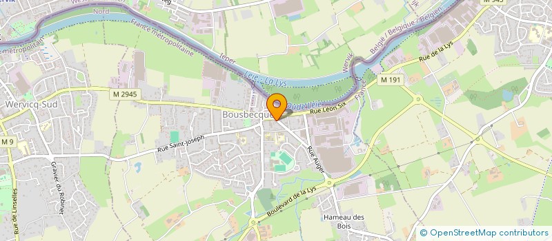 localisation de l'entreprise ETOILE DE L'ESPOIR  BOUSBECQUE