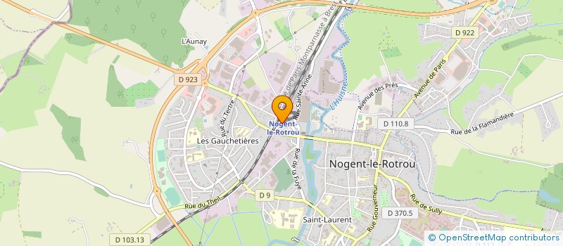 localisation de l'entreprise ETOILE DE L'EST à NOGENT-LE-ROTROU