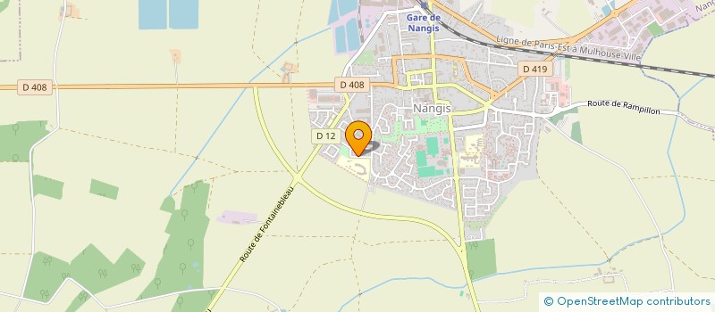 localisation de l'entreprise ETOILE DE LA BRIE  NANGIS