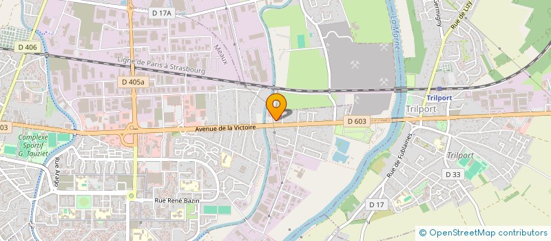 localisation de l'entreprise ETOILE DE MEAUX 68 à MEAUX
