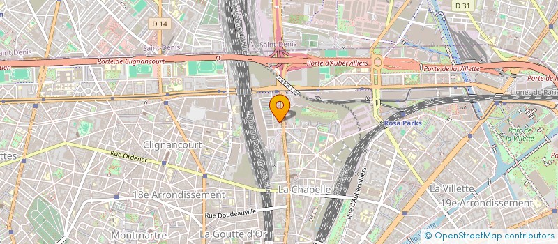 localisation de l'entreprise ETOILE DE PARIS  PARIS