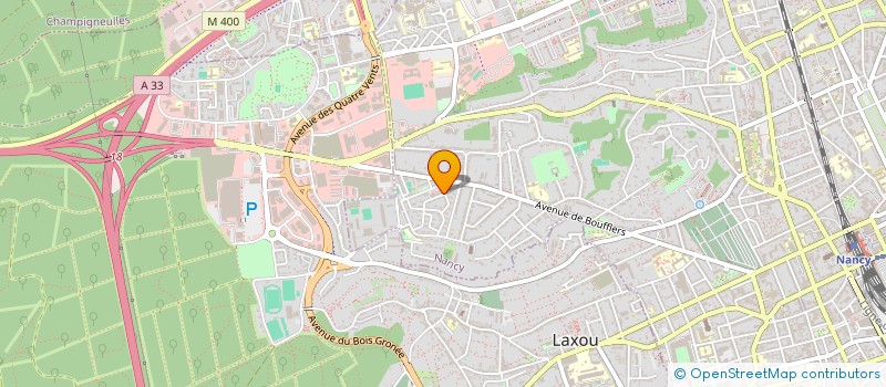 localisation de l'entreprise ETOILE DE SUD à NANCY