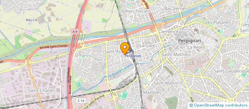 localisation de l'entreprise ETOILE DEL MON  PERPIGNAN