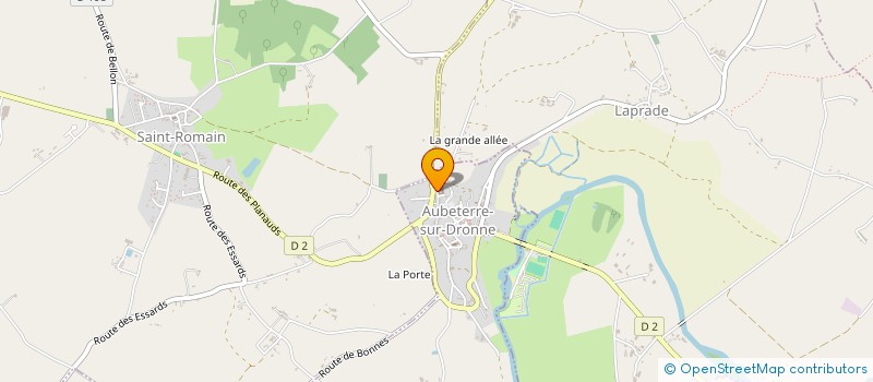 localisation de l'entreprise ETOILE DES MINIMES à AUBETERRE-SUR-DRONNE