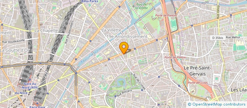 localisation de l'entreprise ETOILE DISTANTE RECORDS  PARIS