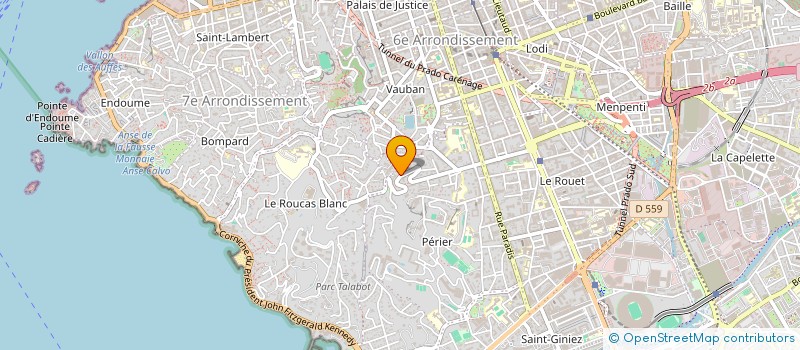 localisation de l'entreprise ETOILE DU BERGER à MARSEILLE