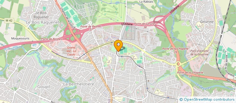 localisation de l'entreprise ETOILE DU CENS à NANTES