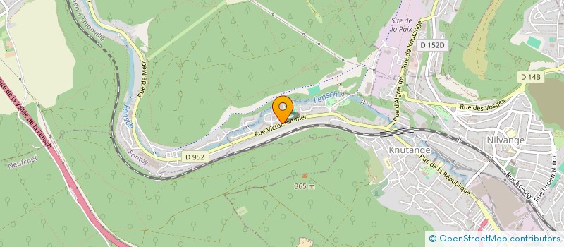 localisation de l'entreprise ETOILE DU MAGHREB  KNUTANGE