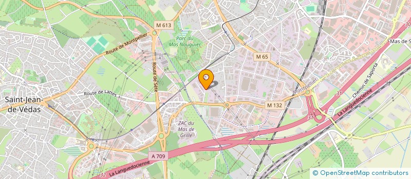 localisation de l'entreprise ETOILE DU MATIN à MONTPELLIER