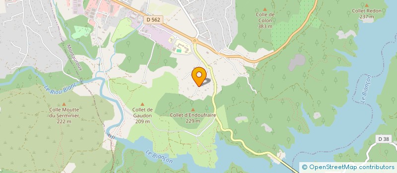 localisation de l'entreprise ETOILE DU NORD à MONTAUROUX
