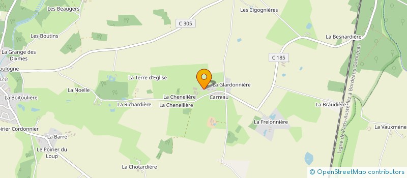 localisation de l'entreprise ETOILE DU NORD à THILOUZE