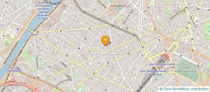 localisation de l'entreprise ETOILE DU SUD  PARIS