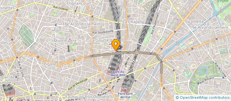 localisation de l'entreprise ETOILE DU SUD  PARIS