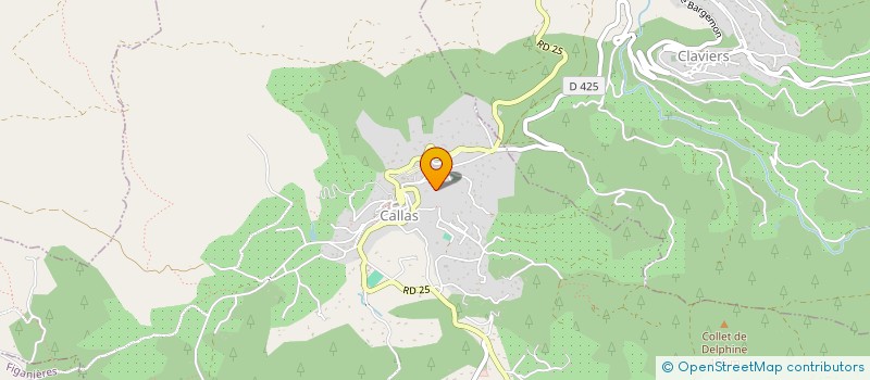 localisation de l'entreprise ETOILE DU SUD  CALLAS