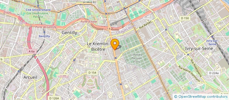 localisation de l'entreprise ETOILE DU SUD à LE KREMLIN-BICETRE