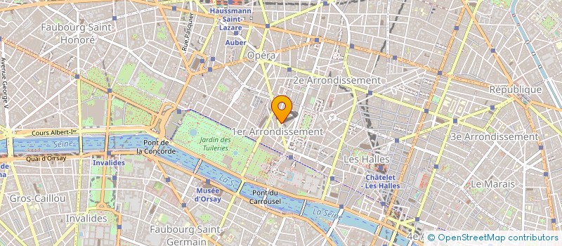 localisation de l'entreprise ETOILE ELECTRI SARL à PARIS