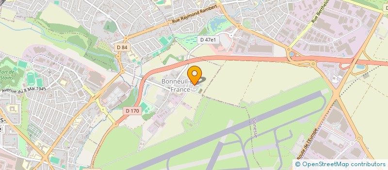 localisation de l'entreprise ETOILE ELETRICITE à BONNEUIL-EN-FRANCE