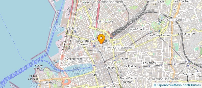 localisation de l'entreprise ETOILE EXPORT à MARSEILLE