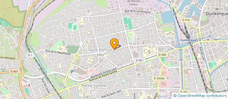 localisation de l'entreprise ETOILE FILANTE à DUNKERQUE