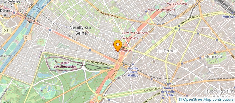 localisation de l'entreprise ETOILE FINANCE ET TECHNOLOGIE à SEVRES