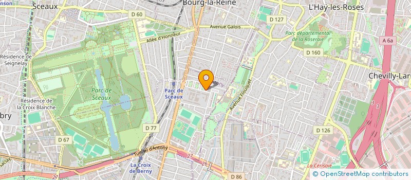 localisation de l'entreprise ETOILE GR à ANTONY