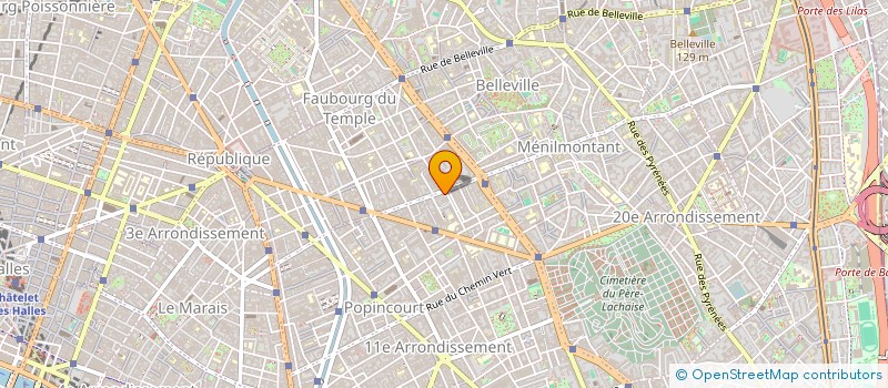 localisation de l'entreprise ETOILE IMAZIGHENT à PARIS