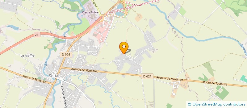 localisation de l'entreprise ETOILE IMMO  SOUAL