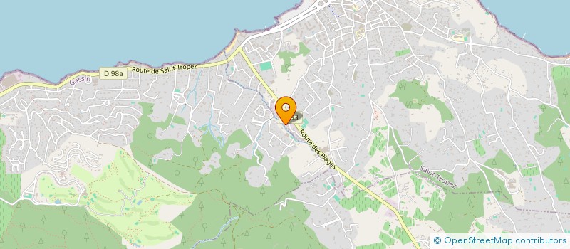 localisation de l'entreprise ETOILE LIMOUSINE à SAINT-TROPEZ