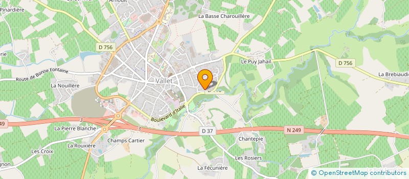 localisation de l'entreprise ETOILE MOUZILLONNAISE, SECTION FOOTBALL  MOUZILLON