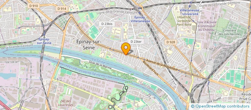 localisation de l'entreprise ETOILE MULTISERVICES à EPINAY-SUR-SEINE