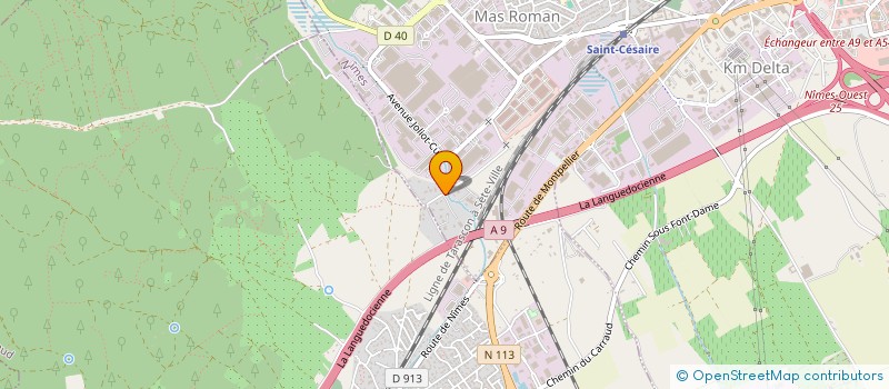 localisation de l'entreprise ETOILE NETTOYAGE  NIMES