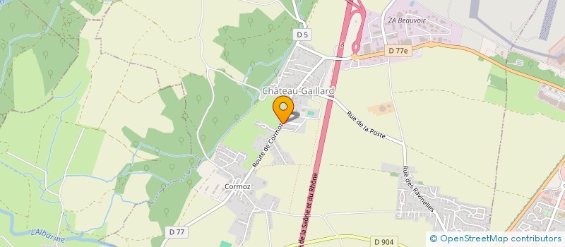 localisation de l'entreprise ETOILE NETTOYAGE AVI à CHATEAU-GAILLARD