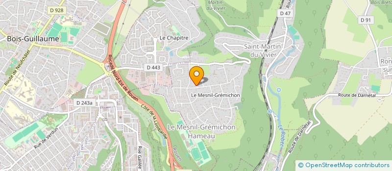 localisation de l'entreprise ETOILE PATRIMOINE  SAINT-MARTIN-DU-VIVIER