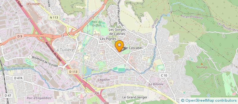 localisation de l'entreprise ETOILE POIDS LOURDS à VITROLLES