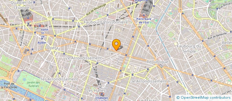 localisation de l'entreprise ETOILE RAPIDE  PARIS