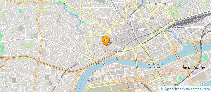 localisation de l'entreprise ETOILE RESEAUX à NANTES