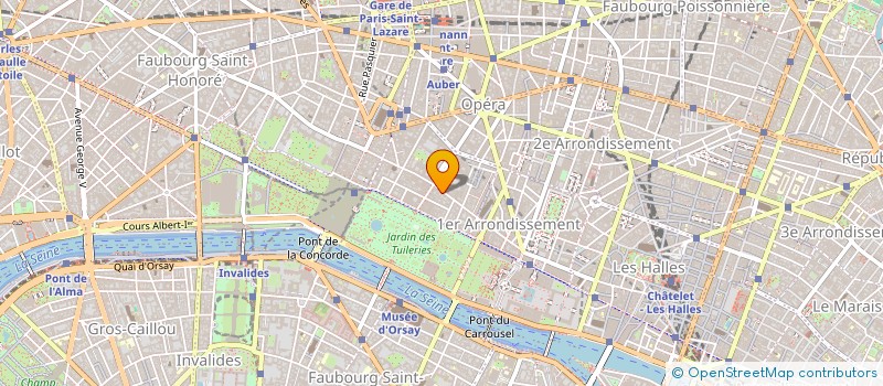localisation de l'entreprise ETOILE SAINTE ANNE à PARIS