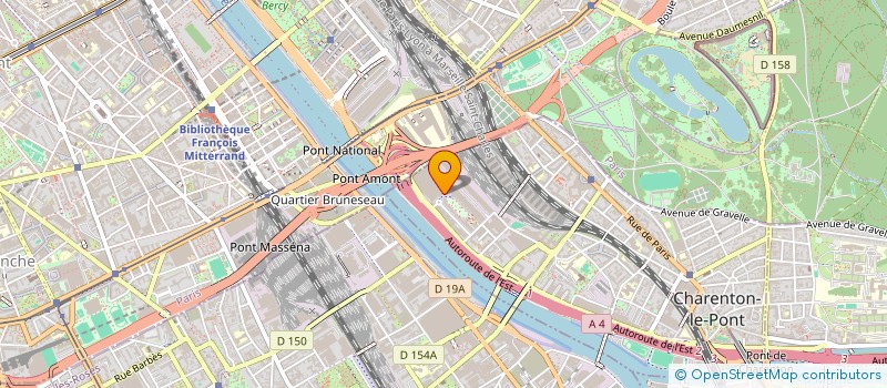 localisation de l'entreprise ETOILE SECURITE PRIVEE à CHARENTON-LE-PONT