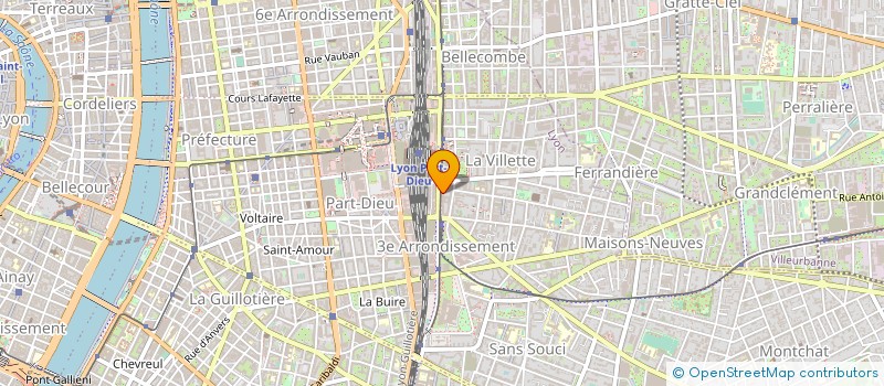 localisation de l'entreprise ETOILE SERVICE 73 à LYON