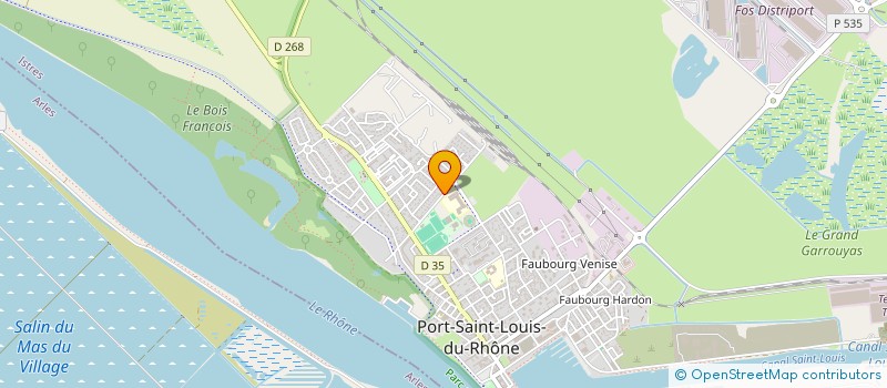 localisation de l'entreprise ETOILE SPORTIVE à PORT-SAINT-LOUIS-DU-RHONE