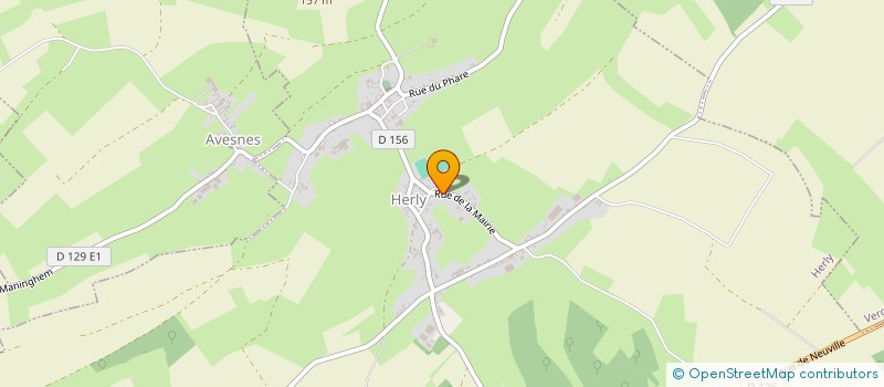 localisation de l'entreprise ETOILE SPORTIVE D HERLY AVESNES à HERLY