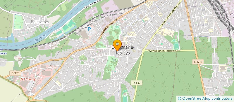 localisation de l'entreprise ETOILE SPORTIVE DAMMARIE LES LYS AIKIDO à DAMMARIE-LES-LYS