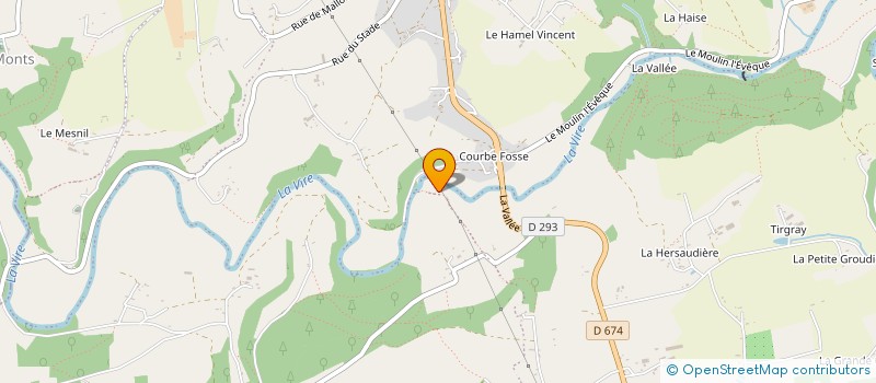 localisation de l'entreprise ETOILE SPORTIVE DE BENY BOCAGE  SOULEUVRE EN BOCAGE