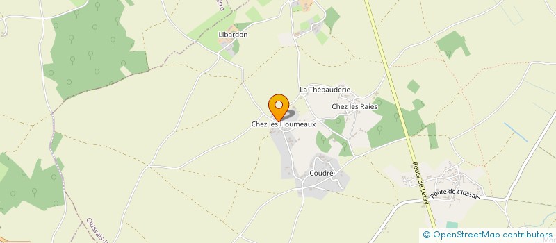 localisation de l'entreprise ETOILE SPORTIVE DE CLUSSAIS  CLUSSAIS-LA-POMMERAIE