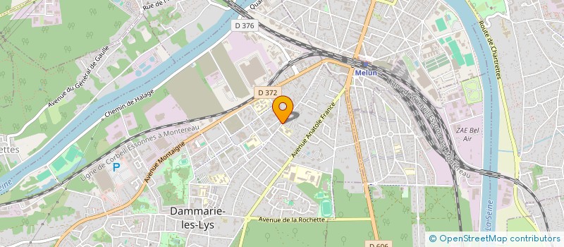 localisation de l'entreprise ETOILE SPORTIVE DE DAMMARIE GYMNASTIQUE à DAMMARIE-LES-LYS