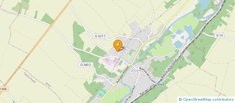 localisation de l'entreprise ETOILE SPORTIVE DE JOUY-SAINT-PREST ATHLETISME à JOUY