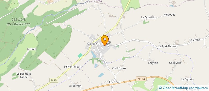 localisation de l'entreprise ETOILE SPORTIVE DE LA MADELEINE  GUERLEDAN