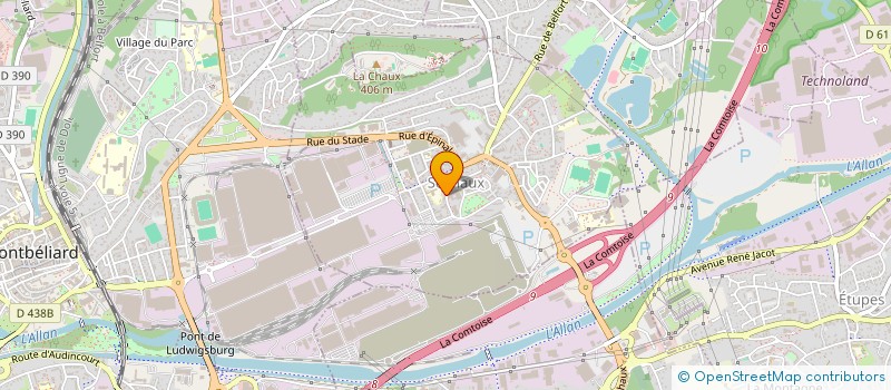 localisation de l'entreprise ETOILE SPORTIVE DE NOMMAY CAFE  NOMMAY